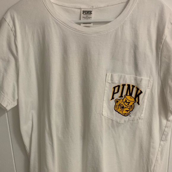 Love pink wolverines sequin t shirt - Picture 2 of 3